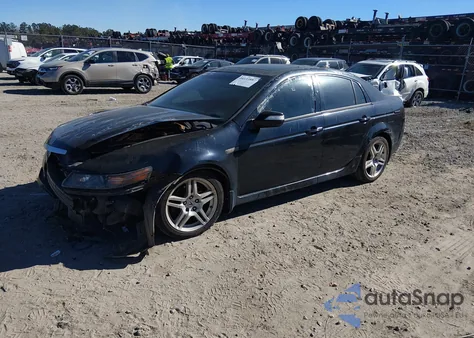 2008 Acura Tl 3.2 from USA, damaged, VIN 19UUA66268A007178